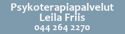 Psykoterapiapalvelut Leila Friis logo